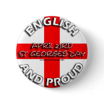 English and Proud - Badge Buttons