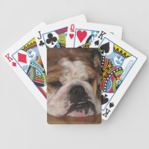 English bull dog deck of playing cards