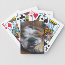 English bull dog deck of playing cards