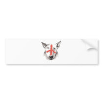 English Bull Terrier England Bumper Stickers