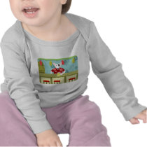 English Bull Terrier Tiki Bar T-shirts