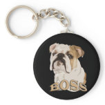 English bulldog_BOSS keychains