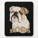 English bulldog_BOSS mousepads