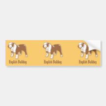 English Bulldog Bumper Sticker