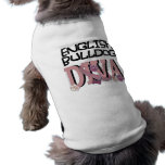 English Bulldog DIVA Dog T-shirt