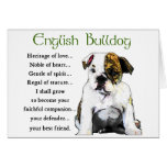 English Bulldog Gifts Greeting Cards