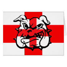 English Bulldog Greeting Card