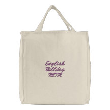 English Bulldog MOM Bags