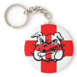 English Bulldog St George's Day English keychains