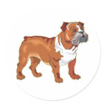 English Bulldog Stickers