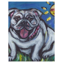 English Bulldog sun smile Flyers