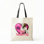 English Bulldog Valentine's Day Gifts Tote Bag