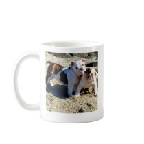 English Bulldogs Puppy Love! Coffee Mugs