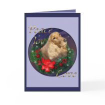 English Cocker Spaniel Christmas Gifts Card