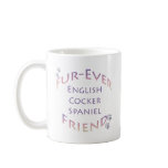 English Cocker Spaniel Furever Coffee Mugs