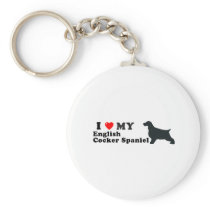 English Cocker Spaniel Key Chains