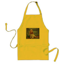 English Cocker Spaniels Aprons