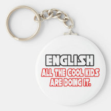 English...Cool Kids Key Chains