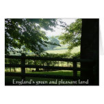 English Countryside Greeting Card