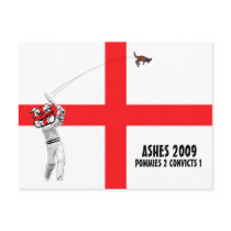 English cricket,Ashes 2009 Post Cards