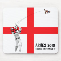 English cricket-Ashes 2010 Mousepads