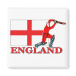 English Cricket Player Refrigerator Magnets