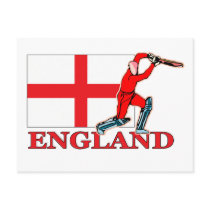 English Cricket Player Postcards