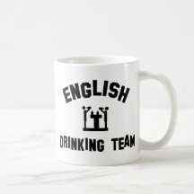 English Drinking Team Coffee Mug