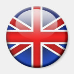 English Flag 2.0 Refrigerator Magnets