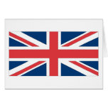 English Flag cards