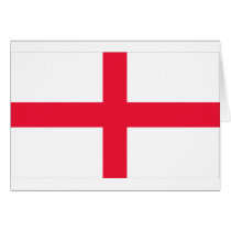English Flag Greeting Cards
