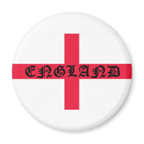 English Flag Refrigerator Magnet