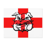 English flag postcard