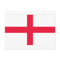 English Flag Postcard