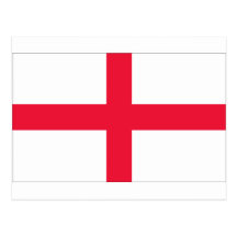 English Flag Postcard