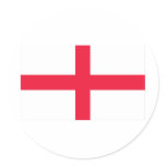 English Flag Sticker