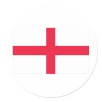 English Flag Sticker