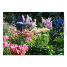 English Gardens Greeting Card