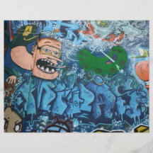 English Graffiti Flyers