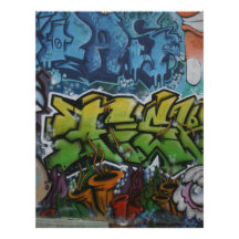 English Graffiti Letterhead Design