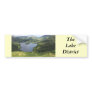 English Lake District Bumper Sticker