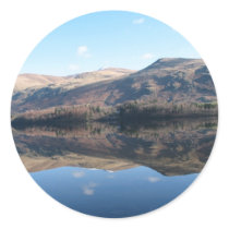 English Lake District Round Stickers