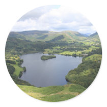 English Lake District Round Sticker