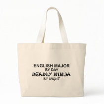 English Major Deadly Ninja Tote Bag