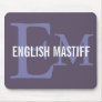 English Mastiff Breed Monogram Design