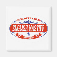 English Mastiff Magnet