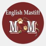 English Mastiff Mom Gifts Stickers