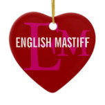 English Mastiff Monogram Design