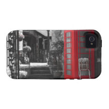 English Phone Booth iPhone 4 Cases