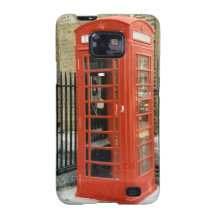 English PhoneBooth Samsung Galaxy Phone Case Galaxy SII Covers